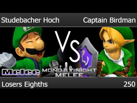 MNM 250 - TLOC | Studebacher Hoch (Luigi) vs Captain Birdman (Link) Losers Eighths - Melee