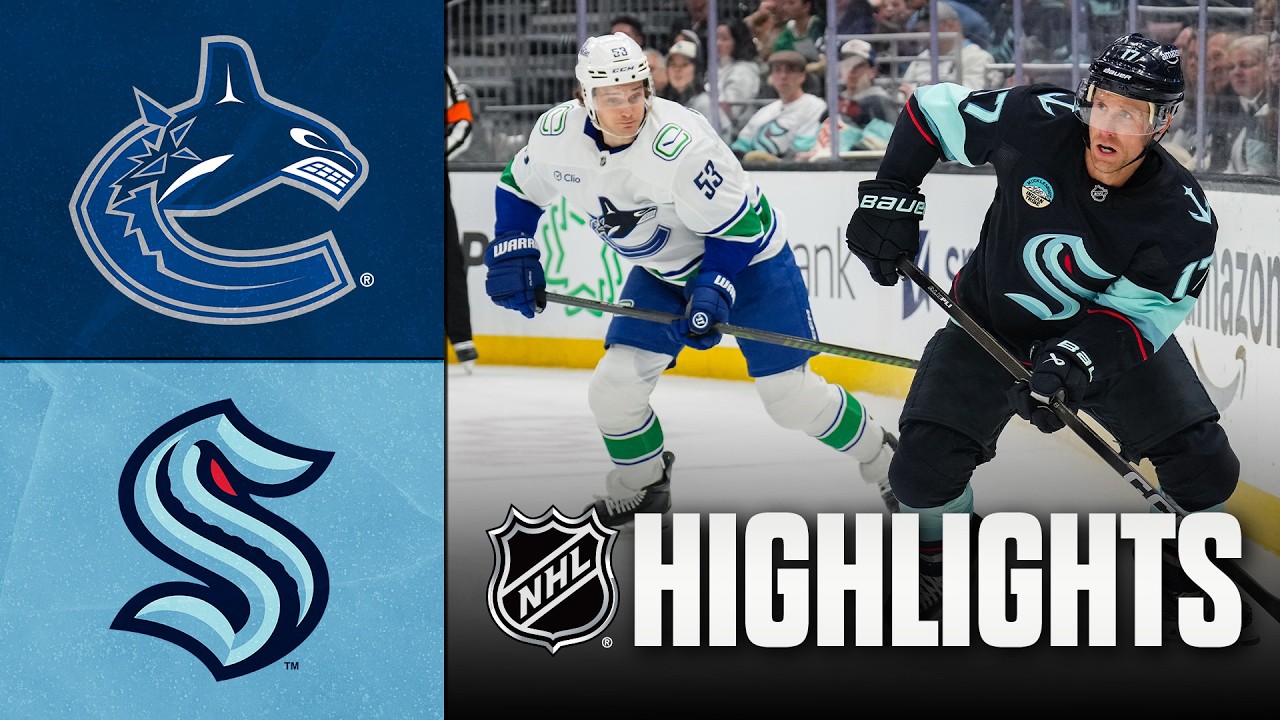 Canucks vs. Kraken | NHL Highlights | February 28, 2026