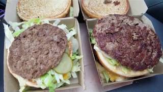 McDonald's Quarter Pounder Big Mac or Original Big Mac?