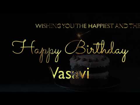 Happy Birthday Vasavi