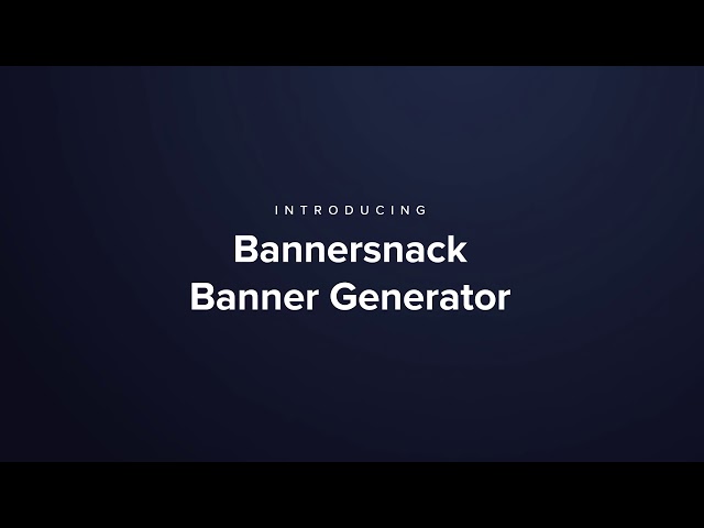 Bannersnack Pricing Reviews Features Free Demo