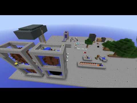 Infinity skyblock timelapse: road to ME system