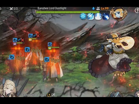 [Epic 7] 3-Man Banshee 13 Oneshot (100% Winrate) with Conqueror Lilias, Straze and Charles