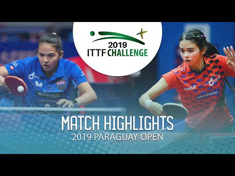 [2019 ITTF Paraguay Open] Adriana Diaz vs Melanie Diaz  2019.9.15