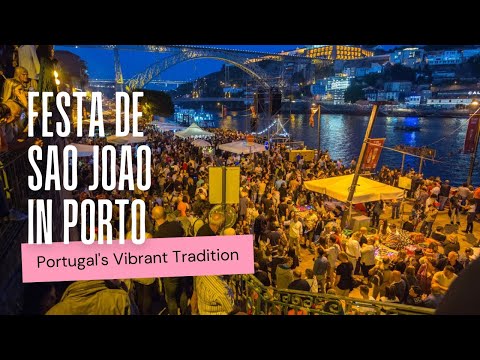 [4K] Experience Portugal's Grand Celebration - Festa de São João do Porto