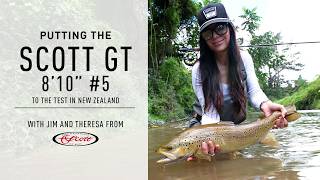 Putting the Scott GT 8'10” #5 to the test in New Zealand - with Jim & Theresa from Scott Fly Rods