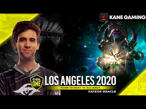 ESL LOS ANGELES 2020-------TEAM SECREAT VS ALLIANCE (ORACLE YAPZOR MAN OF THE MATCH)