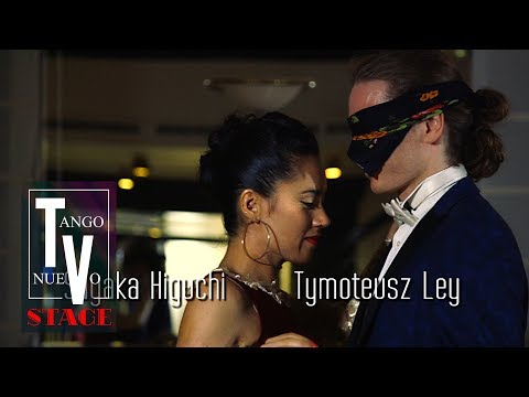Tymoteusz Ley & Sayaka Higuchi, blindfolded improvisation - Maritime Tango Challenge 2018