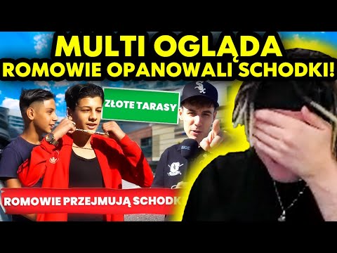 MULTI ogląda ROMOWIE OPANOWALI SCHODKI!