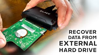How To Recover Data From External Hard Drive - Laptop or Desktop - Mac or PC