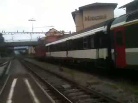 Re 4/4II 11141 mit IR 2188 Locarno a Basilea FFS