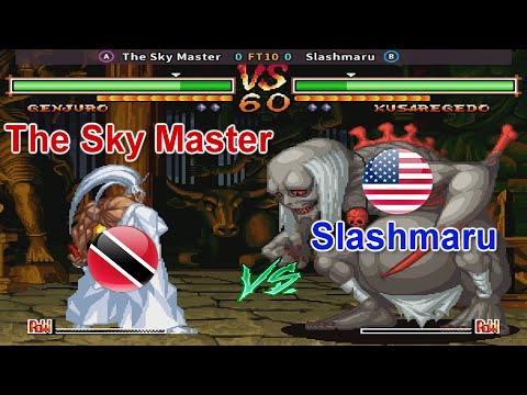 Samurai Shodown V Special - The Sky Master vs Slashmaru FT10