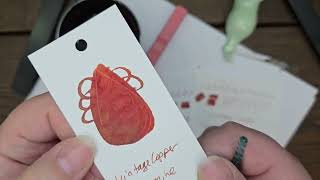Vintage Copper Ink Review Diamine Fountain Pen Ink