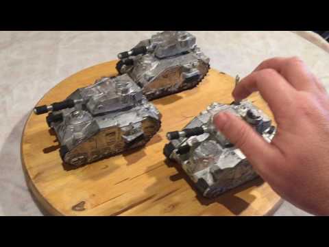 WH40k 3. Imperial backwards Leman Russ(galvanize steel), scratch built