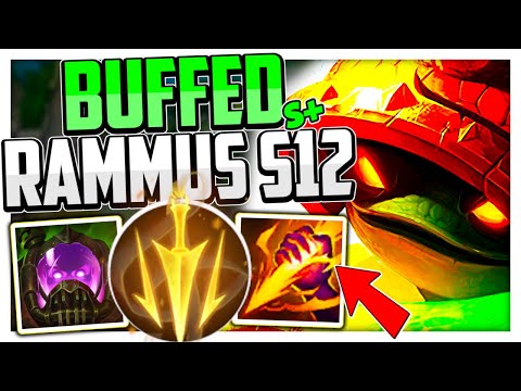 BUFFED LETHAL TEMPO TURNS RAMMUS INTO A S+ SHREDDER! | Rammus Season 12 Guide League of Legends