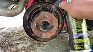 Replacing Rear Drum Brakes on a Fox body 1986 GT Mustang