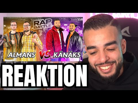 ALMANS vs KÄNÄKS (Rapbattle) Same reaction