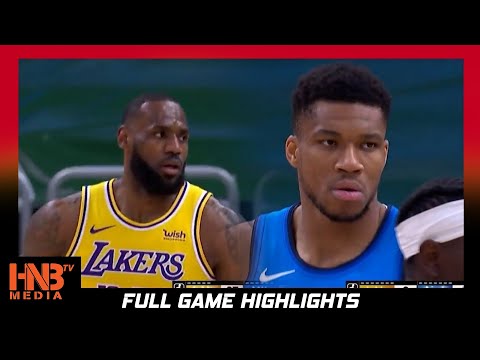 LA Lakers vs Milwaukee Bucks 1.21.20 | Full Highlights