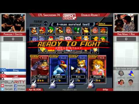 CFLS 74 - Gahtzu + Fearless (Red) vs Momo + Ridz (Blue)
