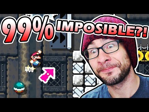 99% IMPOSIBLE#6 by ZetaSSJ (0.13% Completion Rate) // Super Mario Maker KAIZO Practice
