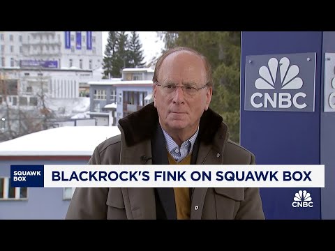 BlackRock CEO Larry Fink: Could see 10-year Treasury yield hit 5-5.5% and 'shock' the equity market