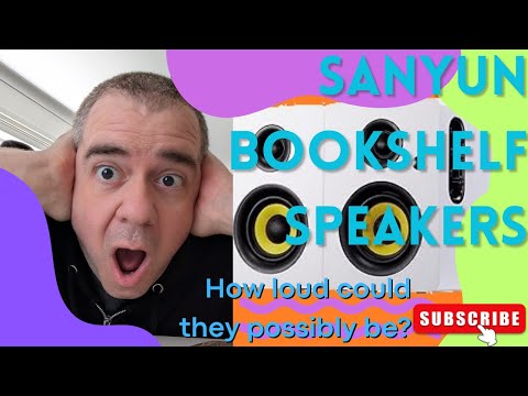 Wie laut können sie denn überhaupt sein? – Testbericht zu den Sanyun Regallautsprechern
