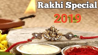 Latest Rakhi design 2019 //So beautiful Rakhi set for bhai and bhabhi 👫💞//online Rakhi design