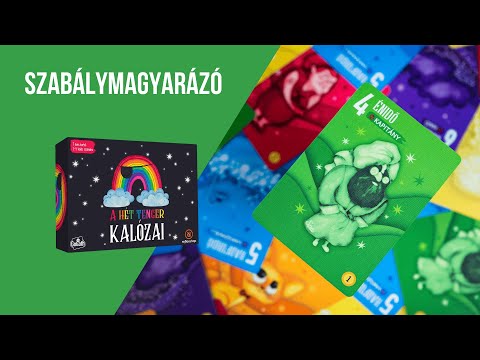 A hét tenger kalózai  SZABÁLYMAGYARÁZÓ - reflexshop