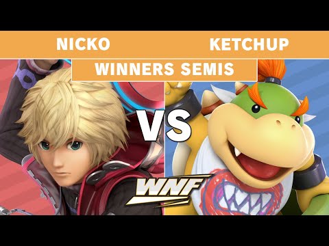 WNF EP9 - Nicko (Shulk) Vs. Ketchup (Bowser Jr ) Winners Semi Finals - Smash Ultimate