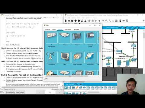 7.4.2.4 Packet Tracer - Server Firewalls and Router ACLs || Muzib Muzakar_IF-7A