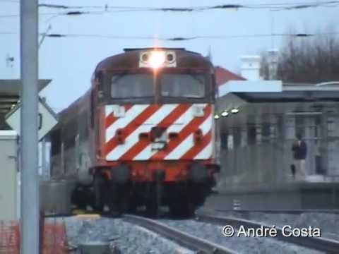 Última Viagem CP 1805 (English Electric) com o PTG (31-01-2004)