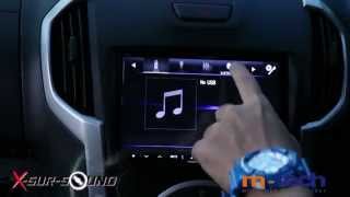 Alpine X008EU จอใหญ่ 8 นิ้ว , ระบบนำทาง และเชื่อมต่อ HDMI ใน ISUZU D-MAX V-CROSS