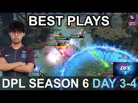 DPL Season 6 BEST PLAYS DAY 3-4 Highlights Dota 2 by Time 2 Dota #dota2 #dpl #dpls6
