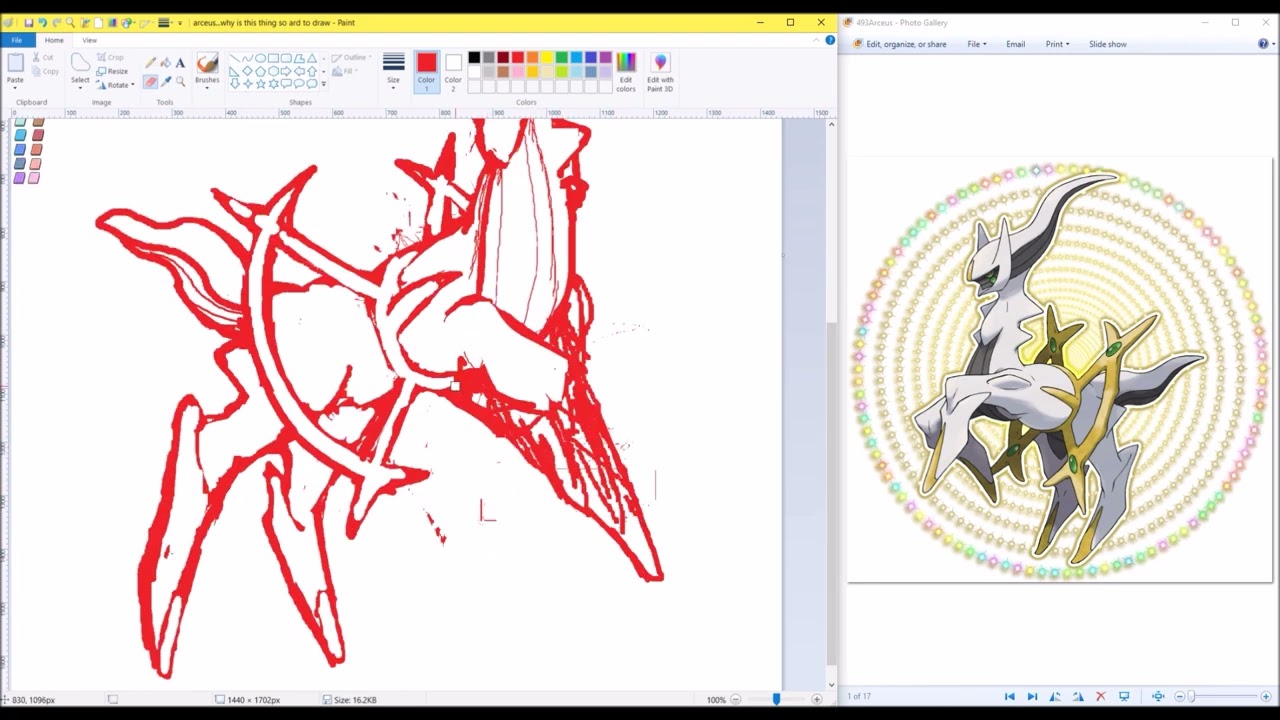 ✧A Mythical Discovery✧ Shiny Arceus [Speedpaint]