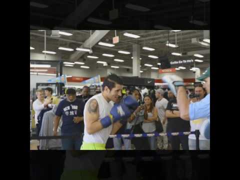 Jorge Sebastian Heiland Open Workout In Preparation For Saturday Fight Against Jermall Charlo