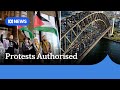 Judge Protects Pro Palestinian Harbour Bridge March ABC NEWS