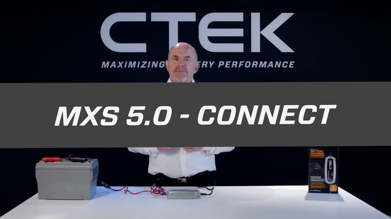 CTEK MXS 5.0 Automatic Charger &amp; Maintainer Video