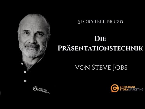 Storytelling 2.0: Die Präsentationstechniken von Steve Jobs