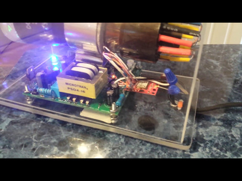Scope clock with gps module