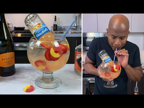 The Peach Bellini Fishbowl