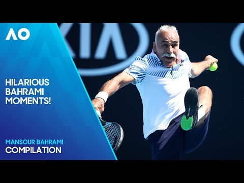 Mansour Bahrami's Best and Most Hilarious Moments! Australian Open