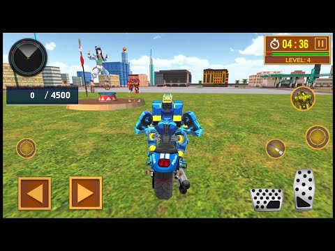 Tank Robot Car Games - Multi Robot Transformation - Android Gameplay #2