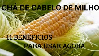 11 BENEFÍCIOS DO CHÁ DE CABELO DE MILHO