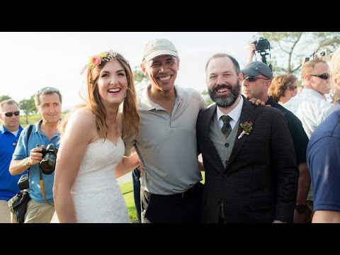 President Obama Crashes Torrey Pines Wedding | GOLF.com