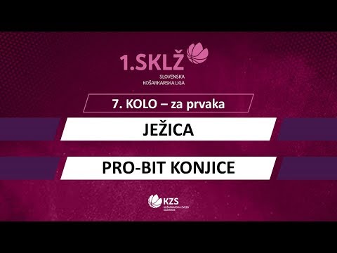 Ježica : Pro-Bit Konjice - 7. kolo, za prvaka - 1. Ž SKL - Sezona 2019/20 - 2/4