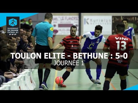 J1 / Toulon Elite - Béthune Futsal (5-0), le résumé