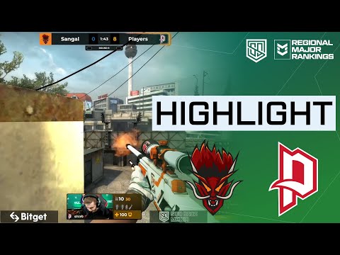[HIGHLIGHTS] PLAYERS VS SANGAL | GROUP STAGE | PGL MAJOR ANTWERP 2022 EUROPE RMR B
