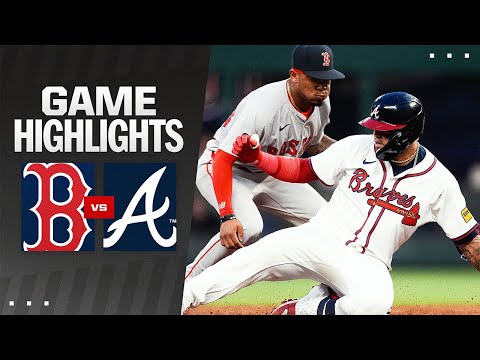 Red Sox vs. Braves Game Highlights (5/8/24) | MLB Highlights
