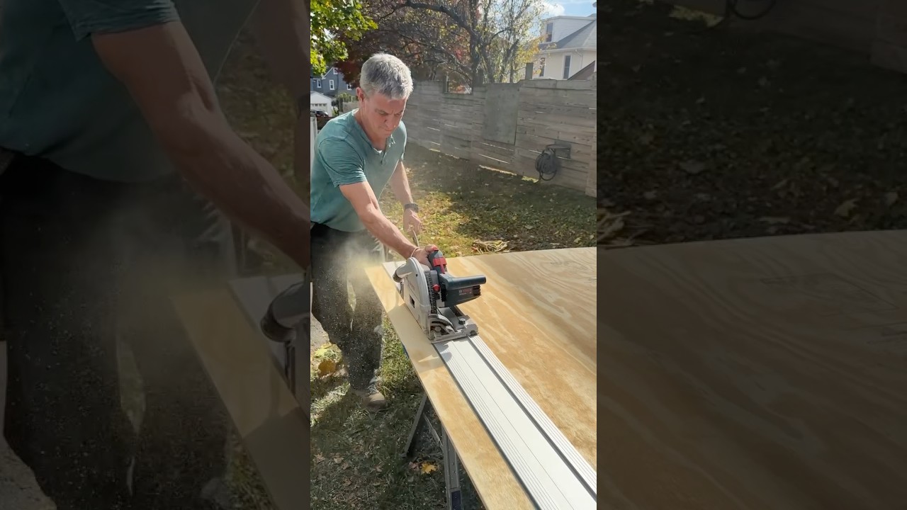 How to set up and use a track saw correctly without fail