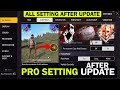 Free Fire Control Setting After OB51 Update Best Control Settings In Free Fire 2025